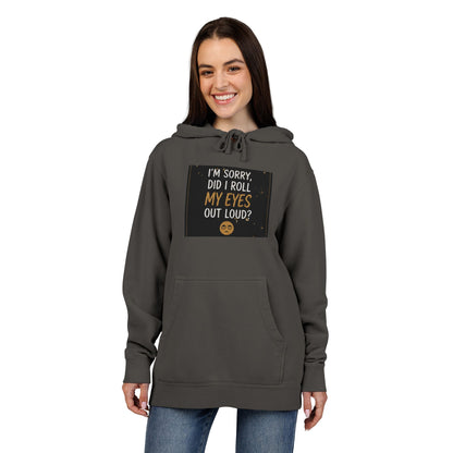 Funny Quote Pigment-Dyed Hoodie