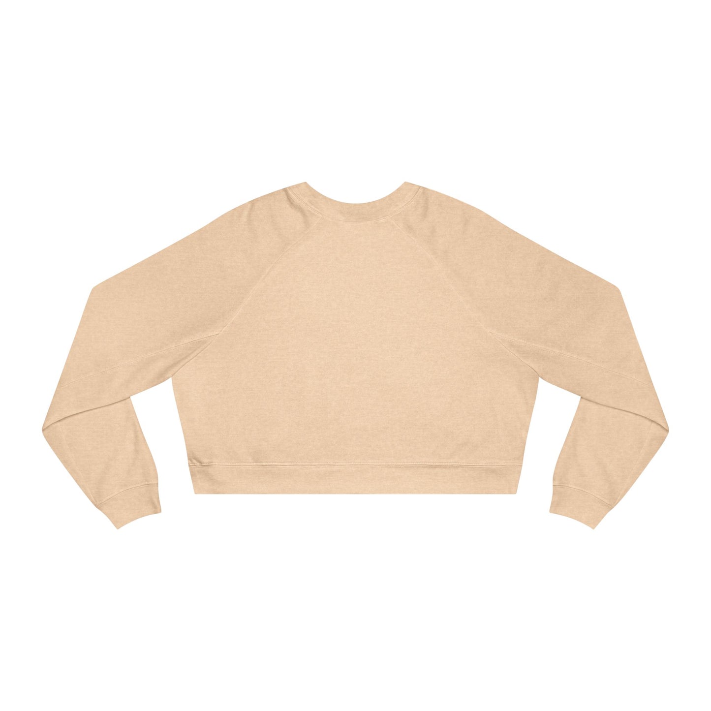Cropped Pullover — Coffee, Jesus, & Love Graphic