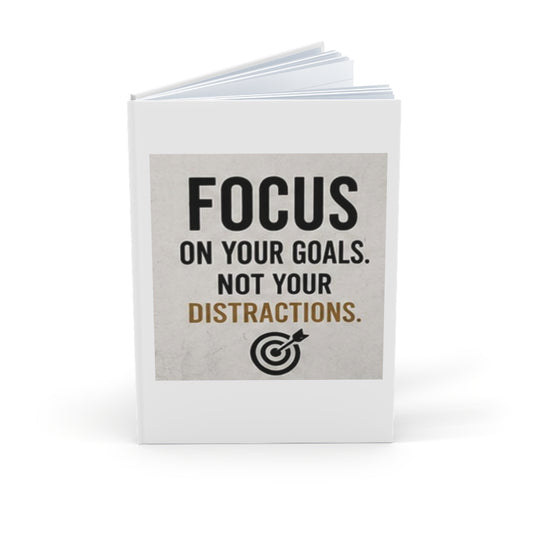 Motivational Hardcover Journal