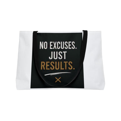 Motivational Weekender Tote Bag